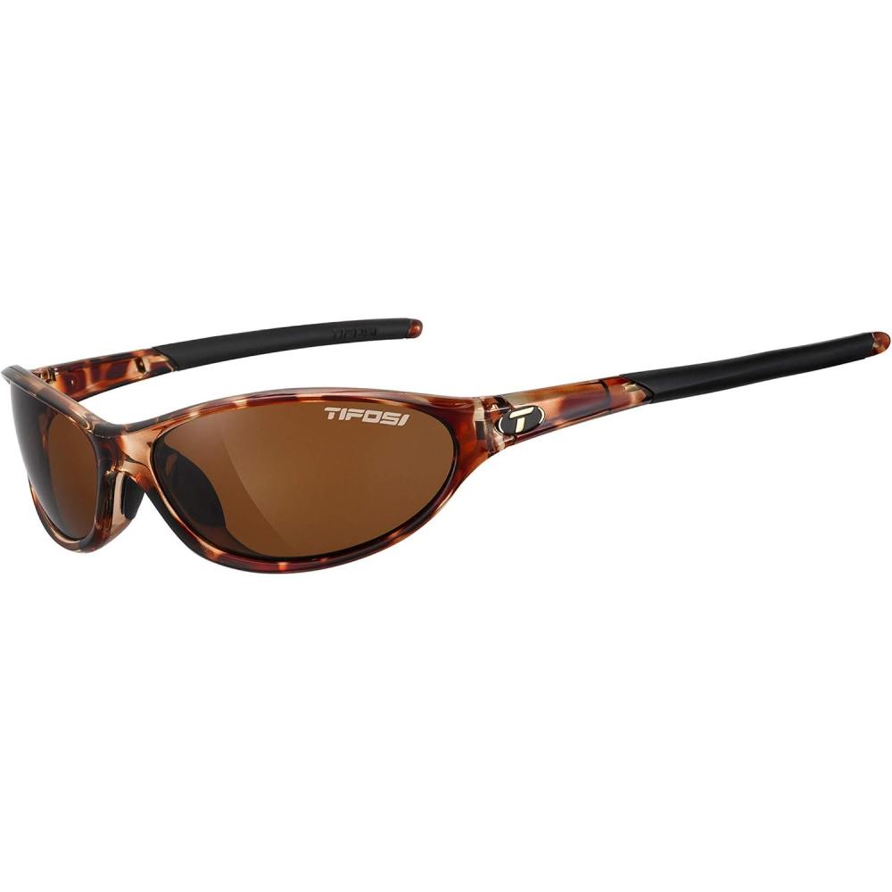 image:imageAlpe 20 Womens Sport Sunglasses Ideal for Golf Hiking Running and Great Lifestyle LookTortoise Brown Polarized Lens