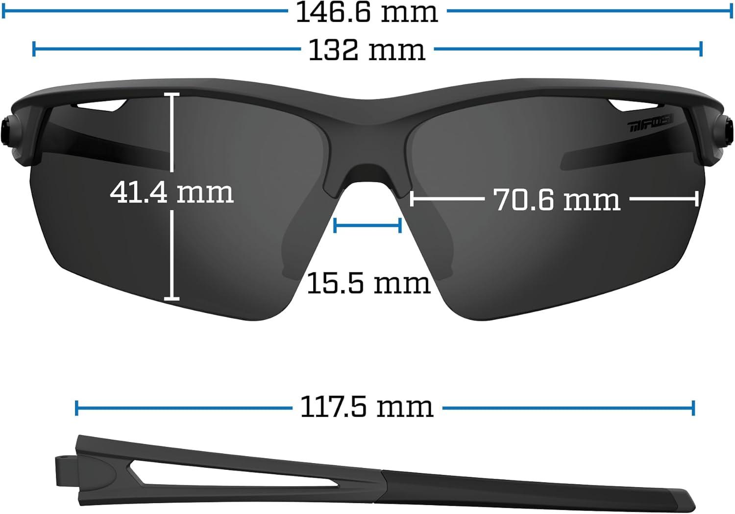 image:imageTifosi Optics Navar FC Full Coverage Sport Sunglasses Ideal For Golf Pickleball Running amp Tennis Vented LensesIron Enliven Golf