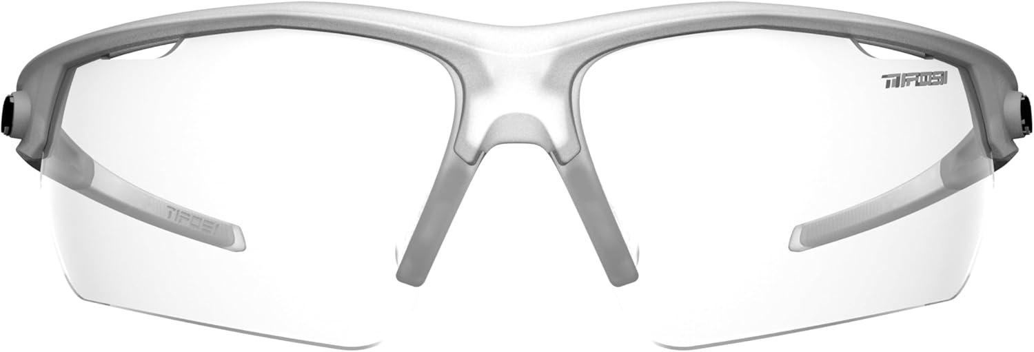 image:imageTifosi Optics Navar FC Full Coverage Sport Sunglasses Ideal For Golf Pickleball Running amp Tennis Vented LensesSatin Clear Clear