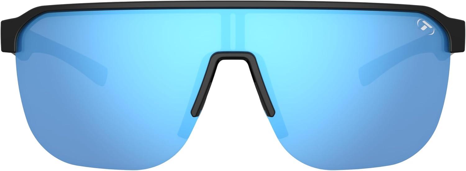 image:imageTifosi Optics Sanctum SL SunglassesGloss Black Smoke Bright Blue Mirror
