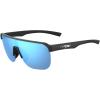Gloss Black (Smoke Bright Blue Mirror)