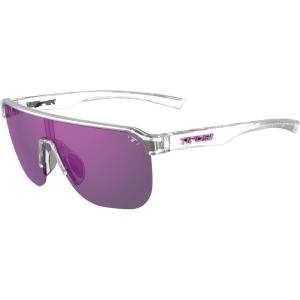Tifosi Optics Sanctum SL Sunglasses(Crystal Clear (Purple Mirror Ar))