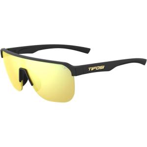 Tifosi Optics Sanctum SL Sunglasses(Matte Black (Smoke Yellow Mirror))