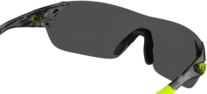 image:imageTifosi Slice Sport Sunglasses Ideal For Cycling Hiking and RunningCrystal Smoke Clarion BlueAc RedClear