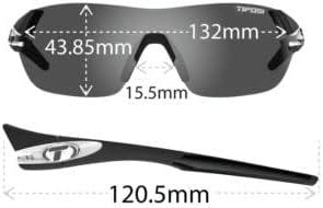 image:imageTifosi Slice Sport Sunglasses Ideal For Cycling Hiking and RunningCrystal Smoke Clarion BlueAc RedClear