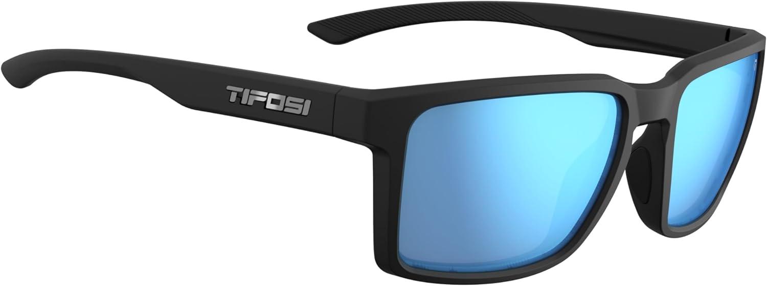 image:imageTifosi Optics Sylo SunglassesMatte Black Smoke Bright Blue Mirror