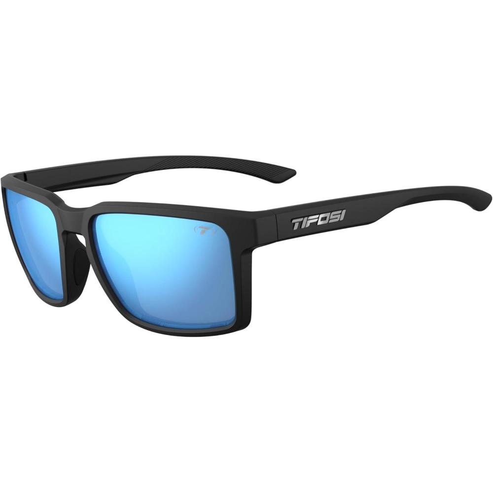 image:imageTifosi Optics Sylo SunglassesMatte Black Smoke Bright Blue Mirror